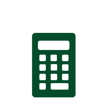 Green Calculator Icon